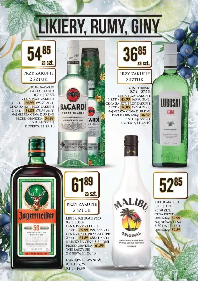 Akční leták Dino Polsko – Katalog alkoholowy platný od 29.05.2026 - strana 15