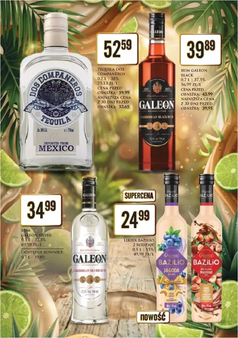 Akční leták Dino Polsko – Katalog alkoholowy platný od 29.05.2026 - strana 17