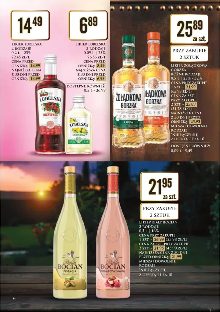 Akční leták Dino Polsko – Katalog alkoholowy platný od 29.05.2026 - strana 18
