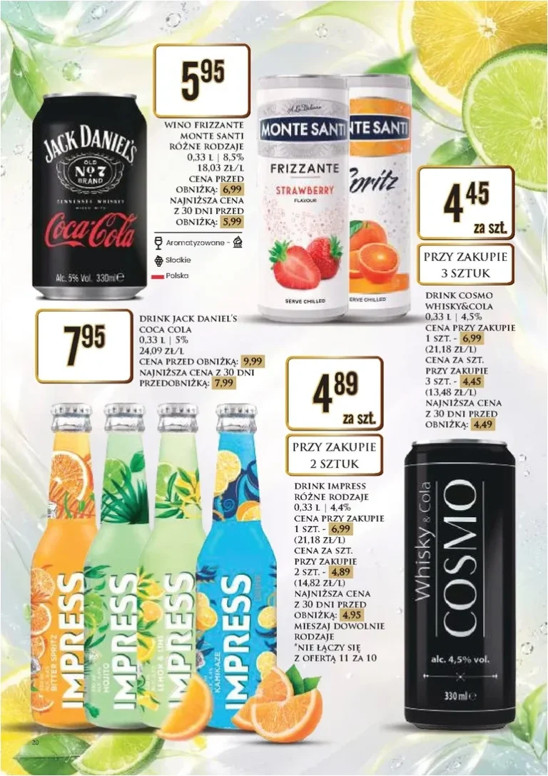 Akční leták Dino Polsko – Katalog alkoholowy platný od 29.05.2026 - strana 20