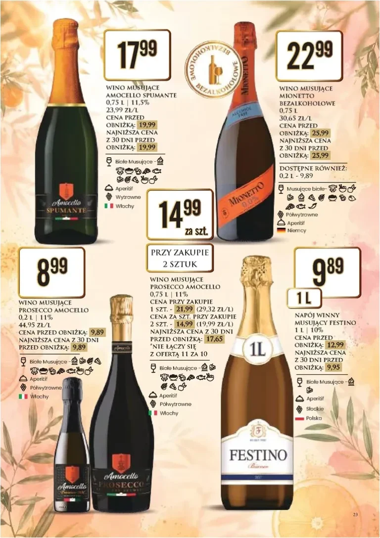 Akční leták Dino Polsko – Katalog alkoholowy platný od 29.05.2026 - strana 23