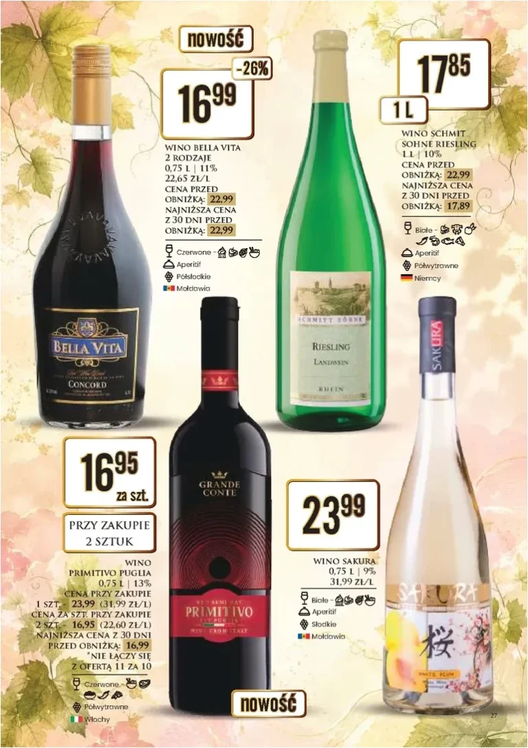 Akční leták Dino Polsko – Katalog alkoholowy platný od 29.05.2026 - strana 27