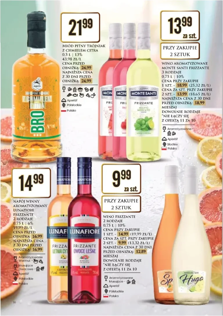 Akční leták Dino Polsko – Katalog alkoholowy platný od 29.05.2026 - strana 30
