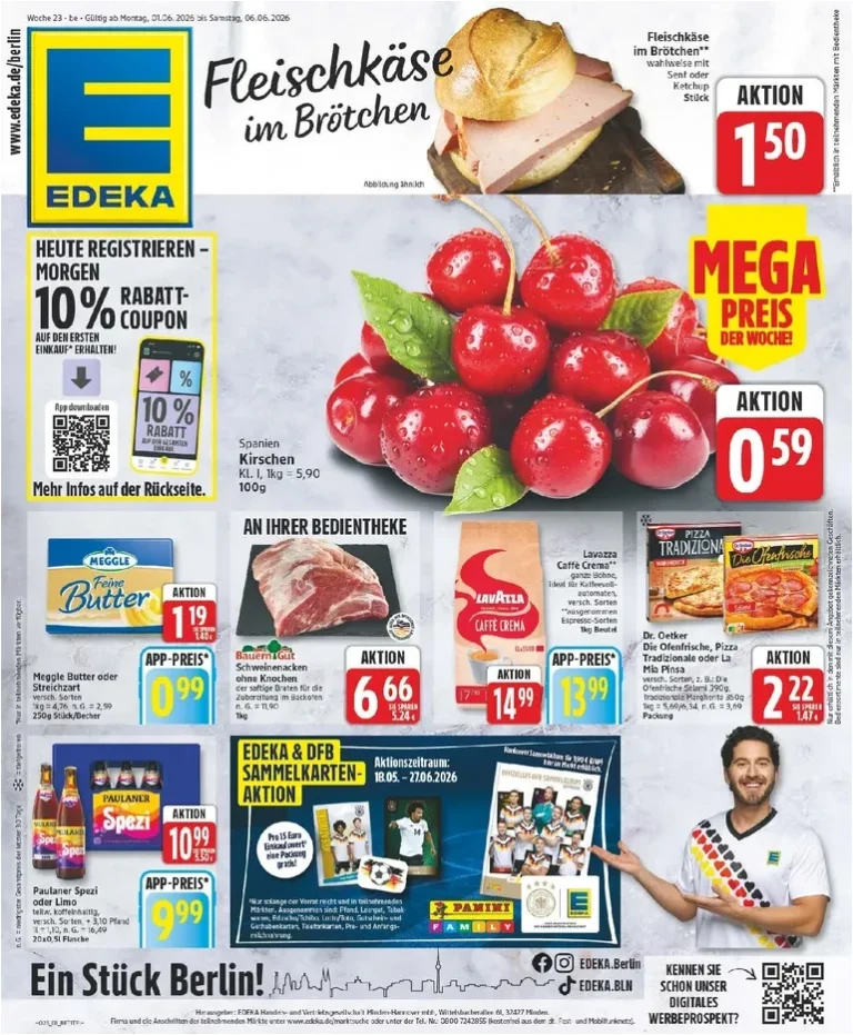 Akční leták Edeka Německo platný od 01.06.2026 - strana 1