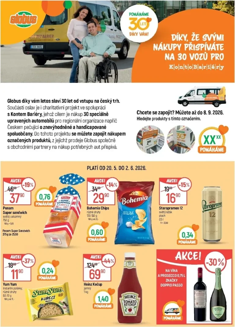 Akční leták Globus platný od 20.05.2026 - strana 1