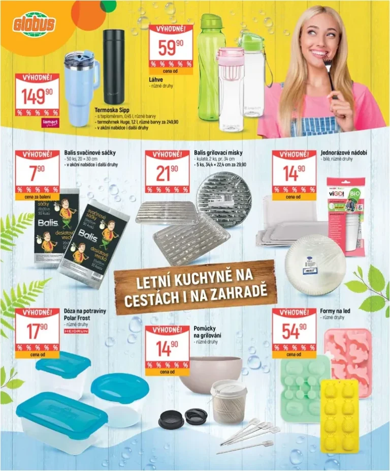 Nejnovější Globus – Léto plné zažitků leták platný od 02.06.2026 ⭐ - strana 16
