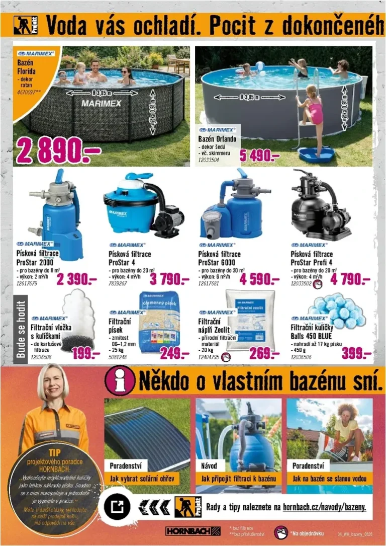 Akční leták Hornbach – Bazény platný od 03.06.2026 - strana 4