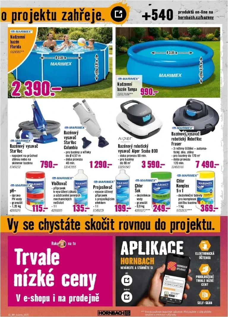 Akční leták Hornbach – Bazény platný od 03.06.2026 - strana 5