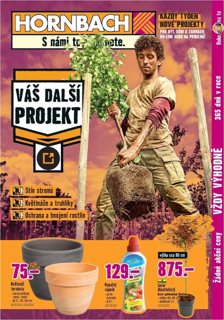 Akční leták Hornbach – Venkovní rostliny platný od 10.06.2026 - strana 1
