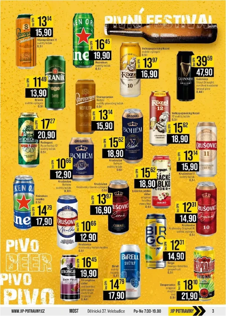 Nejnovější JIP – Brno, Ostrava – Hrabová, Praha – Bořanovice, Jilemnice, Karlovy Vary, Olomouc, Pardubice, Zlín, Sušice, Polička leták platný od 03.06.2026 ⭐ - strana 3