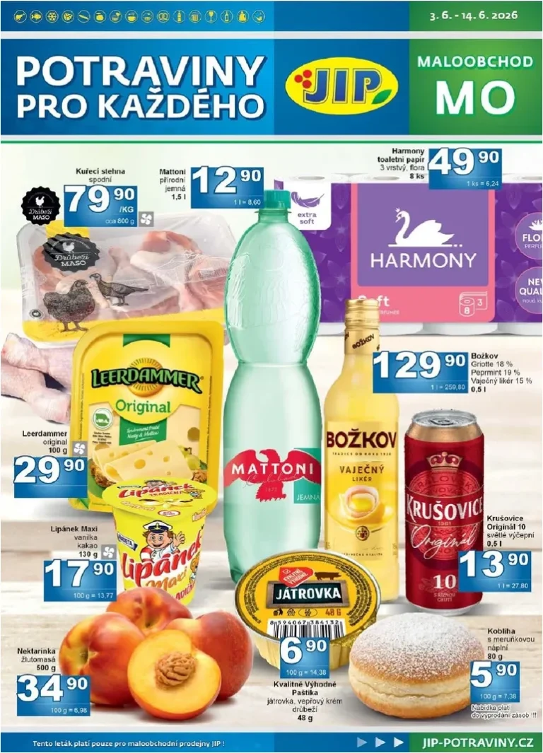 Nejnovější JIP – Maloobchod leták platný od 03.06.2026 ⭐ - strana 1