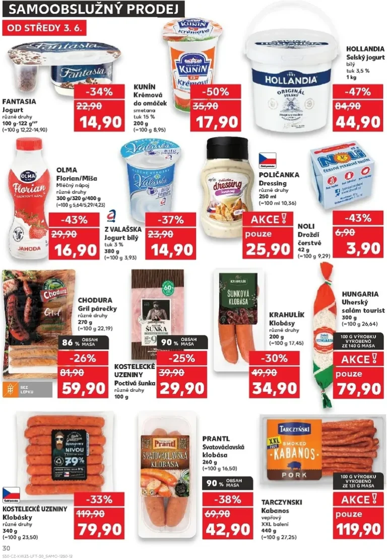 Nejnovější Kaufland – Brno leták platný od 03.06.2026 ⭐ - strana 30