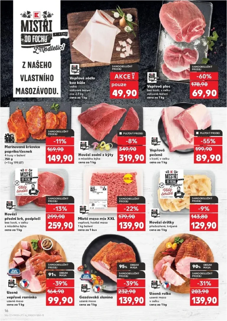 Nejnovější Kaufland – Kolín leták platný od 03.06.2026 ⭐ - strana 16