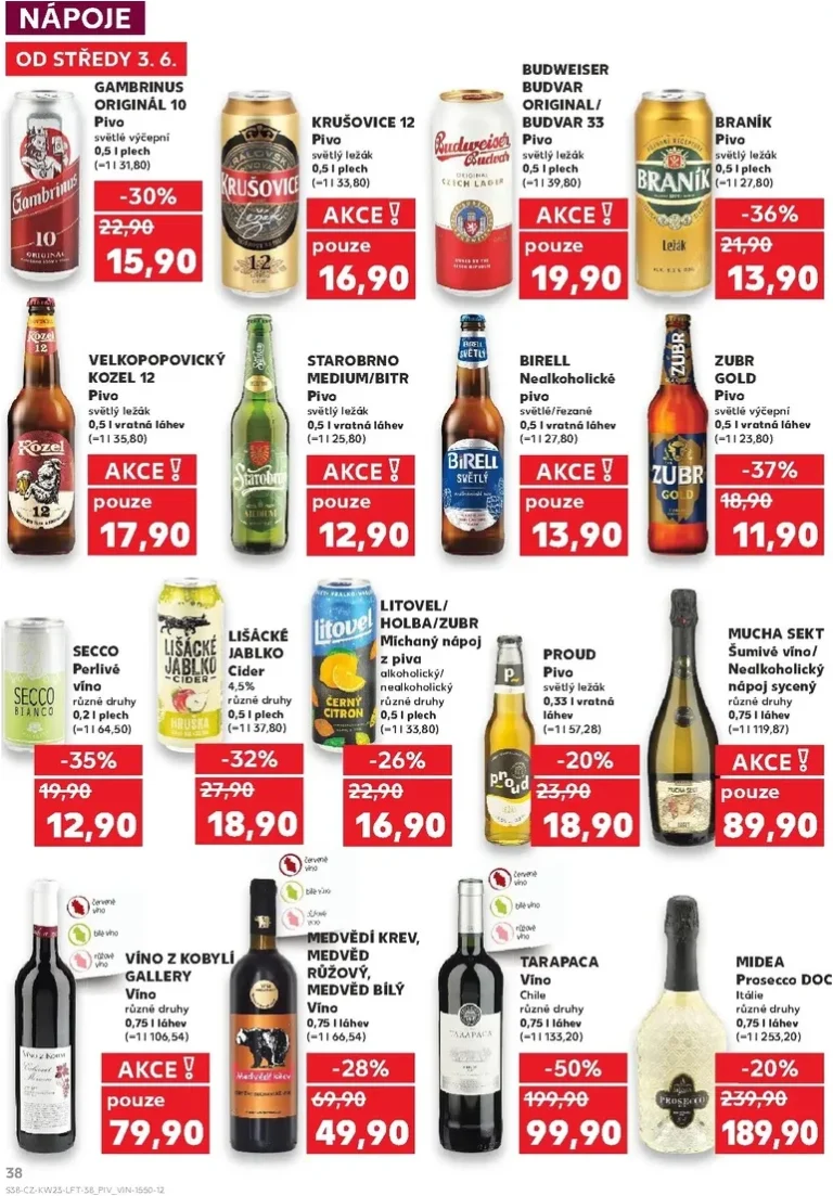 Nejnovější Kaufland – Kolín leták platný od 03.06.2026 ⭐ - strana 38