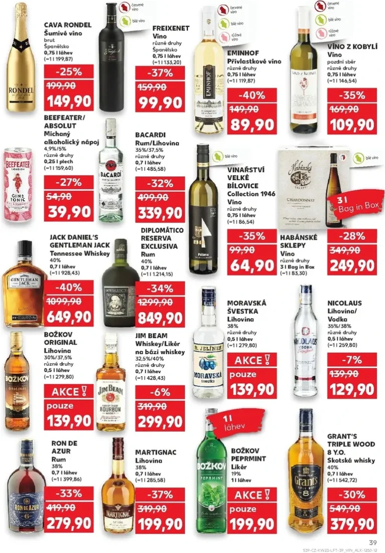Nejnovější Kaufland – Kolín leták platný od 03.06.2026 ⭐ - strana 39