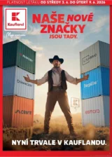 Nejnovější Kaufland – Naše nové značky leták platný od 03.06.2026 ⭐