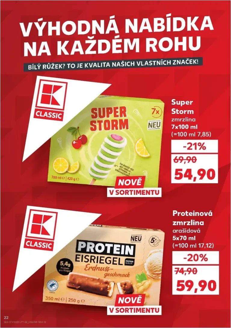Nejnovější Kaufland – Praha 4 leták platný od 03.06.2026 ⭐ - strana 22