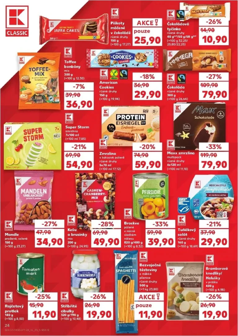 Nejnovější Kaufland – Praha 4 leták platný od 03.06.2026 ⭐ - strana 24