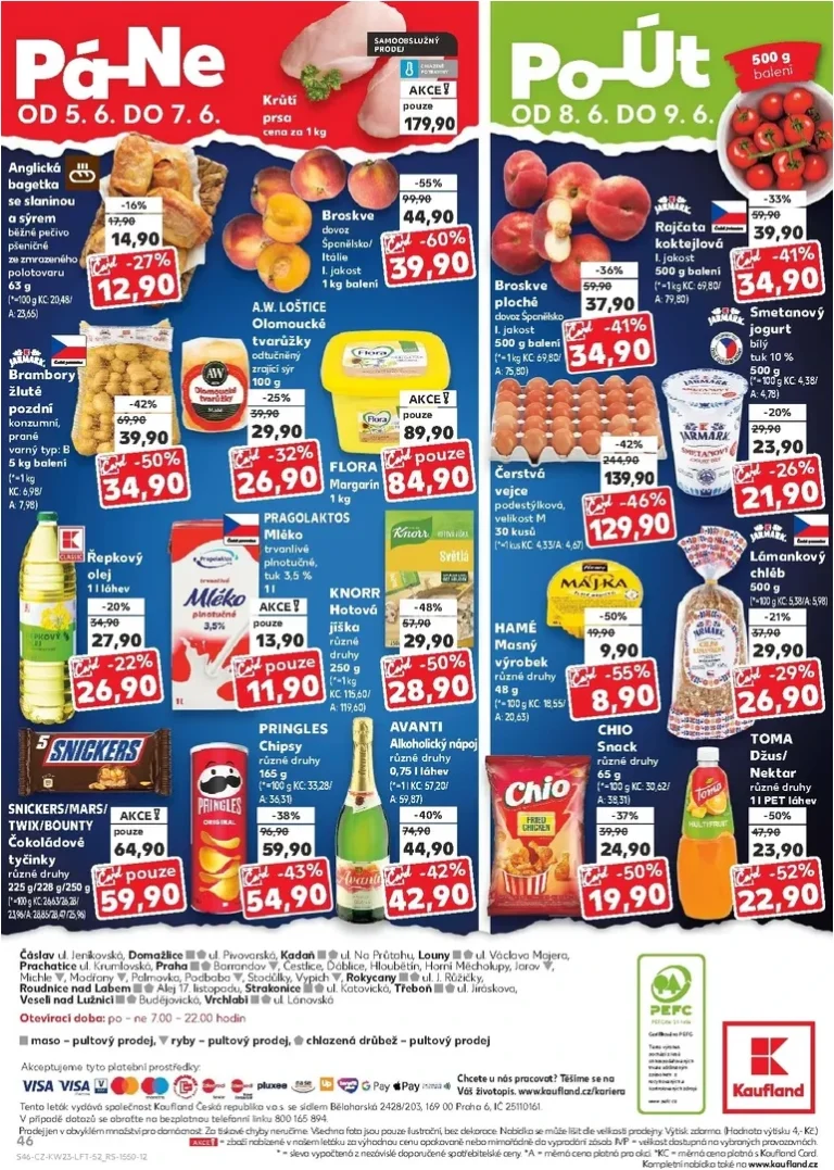 Nejnovější Kaufland – Praha 4 leták platný od 03.06.2026 ⭐ - strana 46