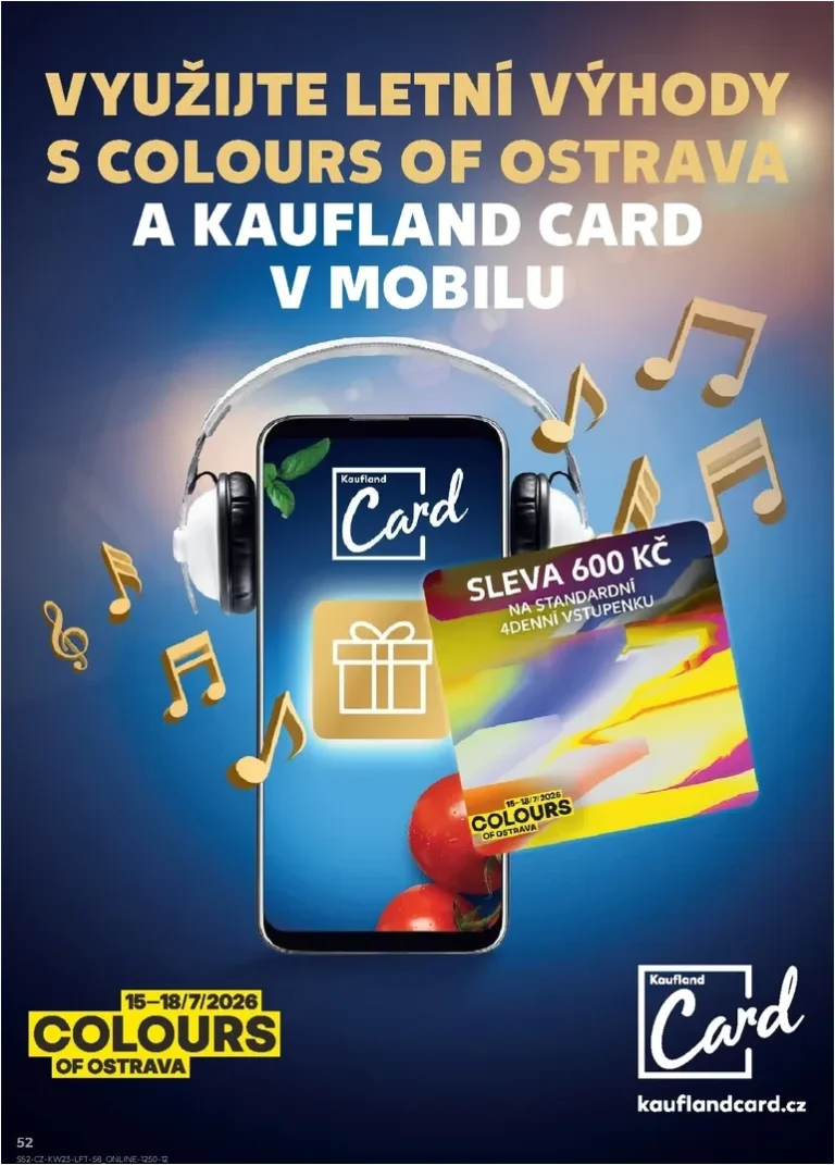 Nejnovější Kaufland – Praha 4 leták platný od 03.06.2026 ⭐ - strana 52