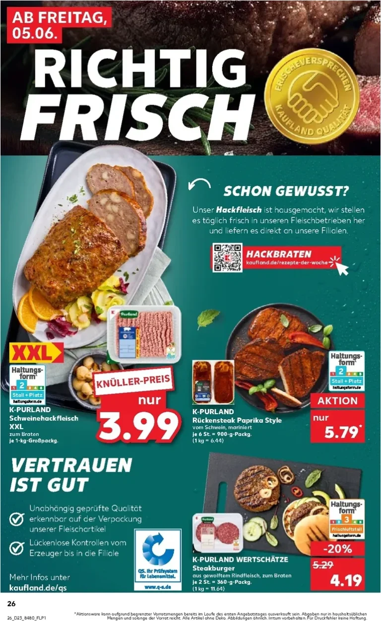 Nejnovější Kaufland Německo leták platný od 05.06.2026 ⭐ - strana 26