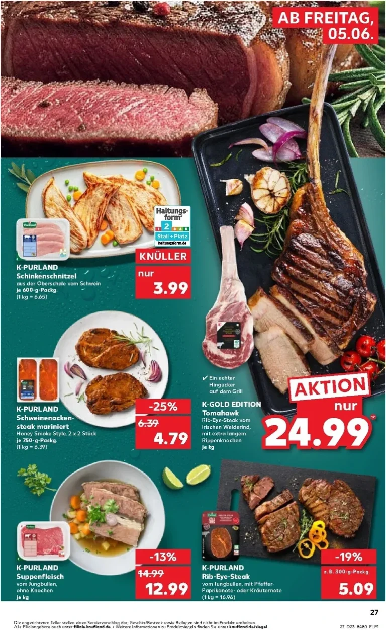 Nejnovější Kaufland Německo leták platný od 05.06.2026 ⭐ - strana 27