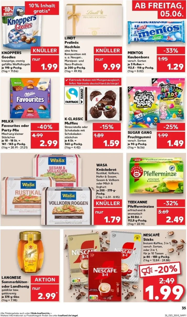 Nejnovější Kaufland Německo leták platný od 05.06.2026 ⭐ - strana 35