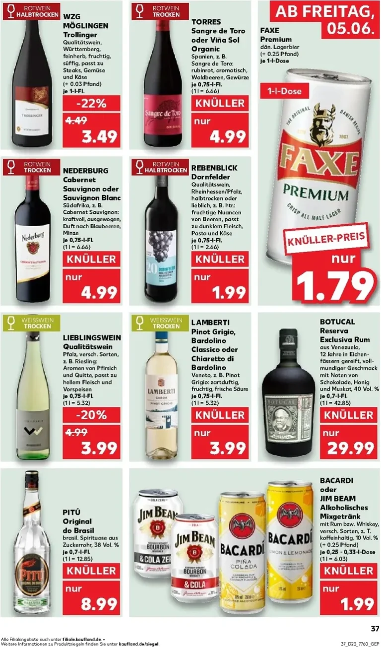Nejnovější Kaufland Německo leták platný od 05.06.2026 ⭐ - strana 37