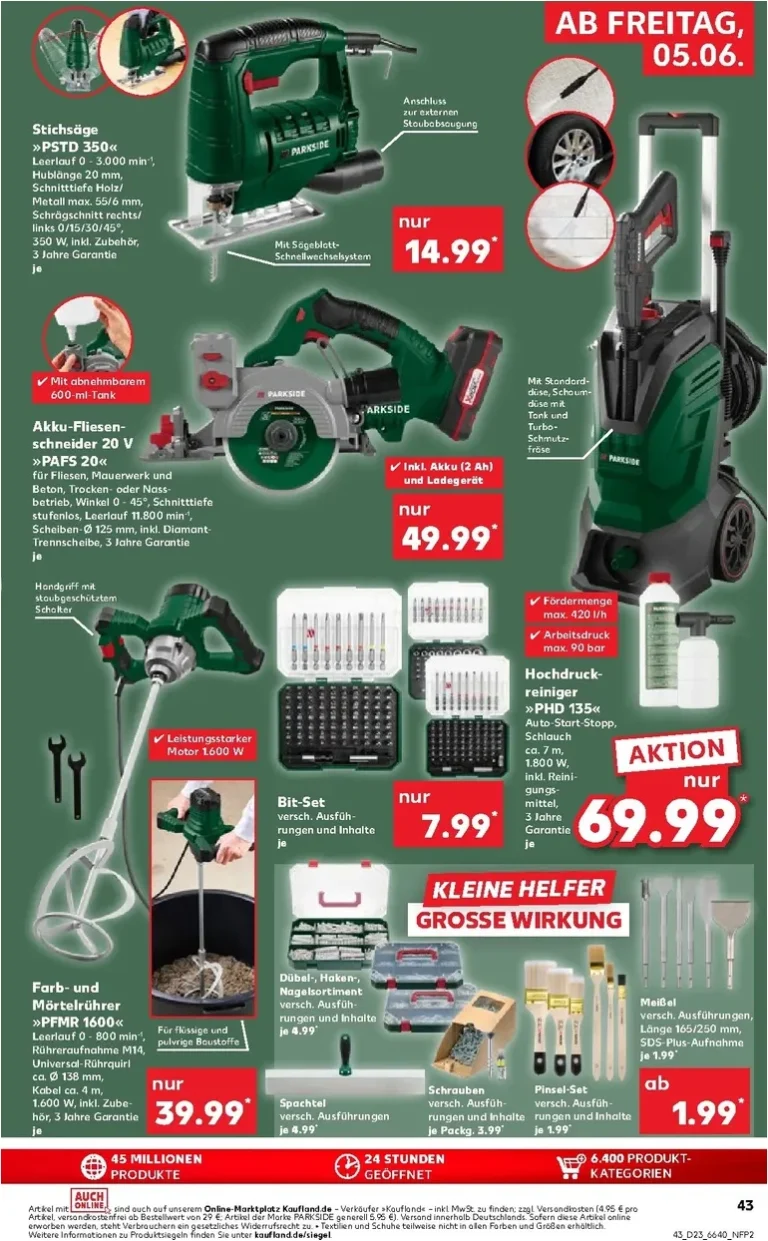 Nejnovější Kaufland Německo leták platný od 05.06.2026 ⭐ - strana 43