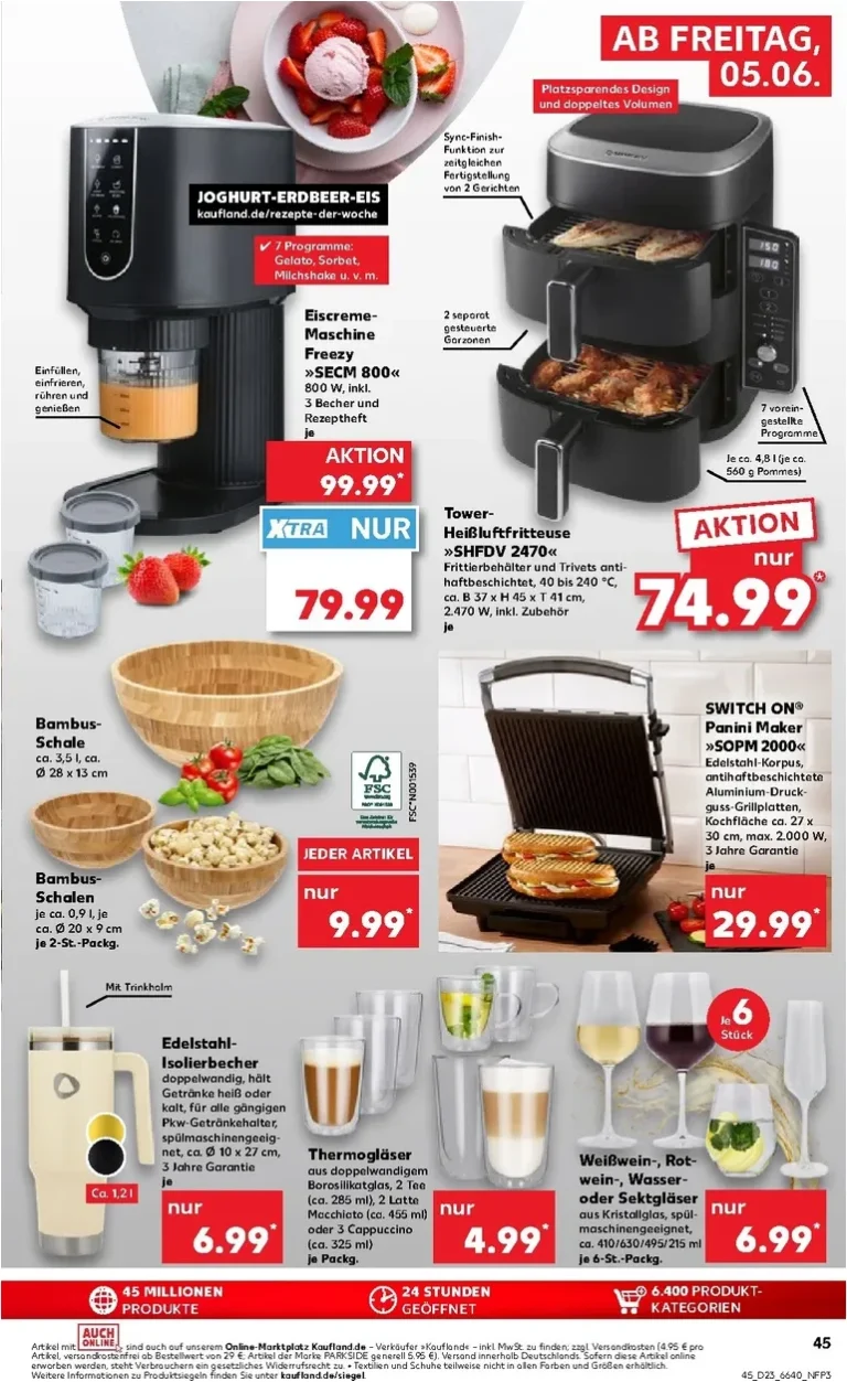 Nejnovější Kaufland Německo leták platný od 05.06.2026 ⭐ - strana 45