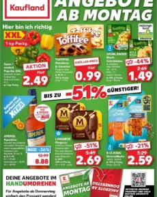 Nejnovější Kaufland Německo – Angebote ab Montag leták platný od 08.06.2026 ⭐