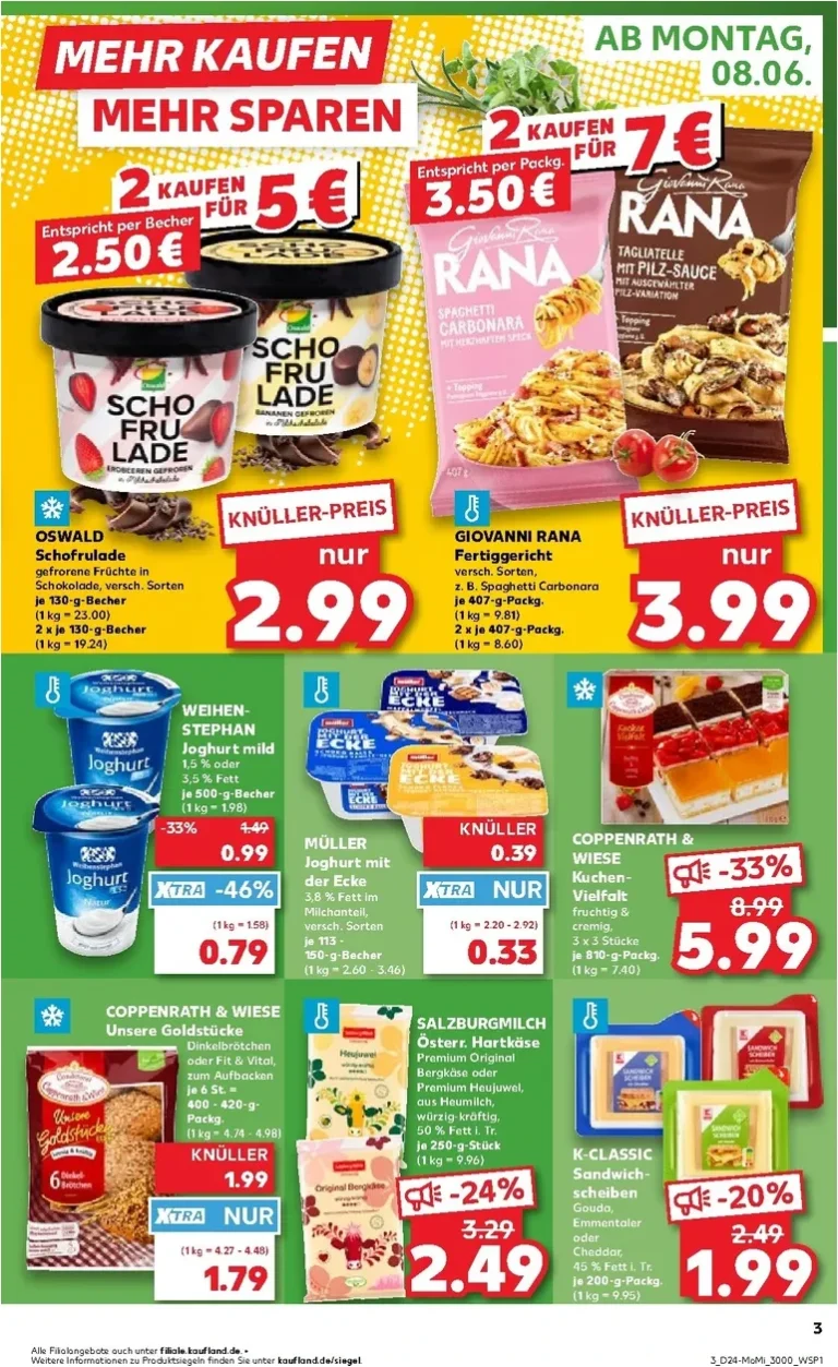 Nejnovější Kaufland Německo – Angebote ab Montag leták platný od 08.06.2026 ⭐ - strana 3