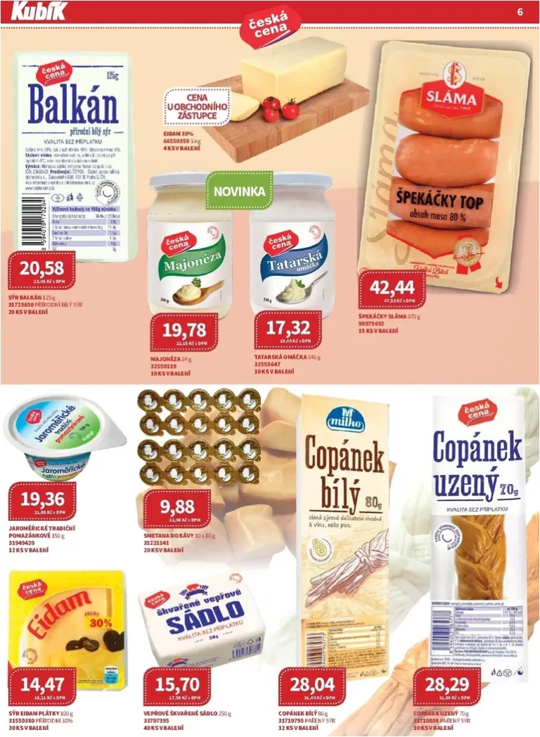 Akční leták Kubík platný od 01.06.2026 - strana 6