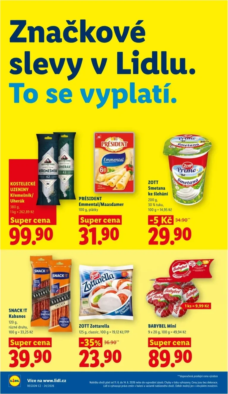 Nejnovější Lidl leták platný od 11.06.2026 ⭐ - strana 20