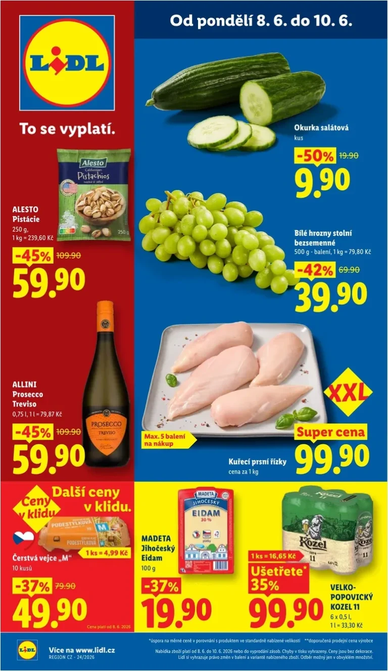 Nejnovější Lidl leták platný od 08.06.2026 ⭐ - strana 1