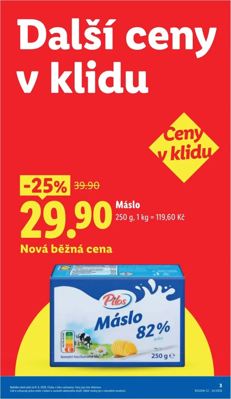 Nejnovější Lidl – Další ceny v klidu leták platný od 08.06.2026 ⭐ - strana 3