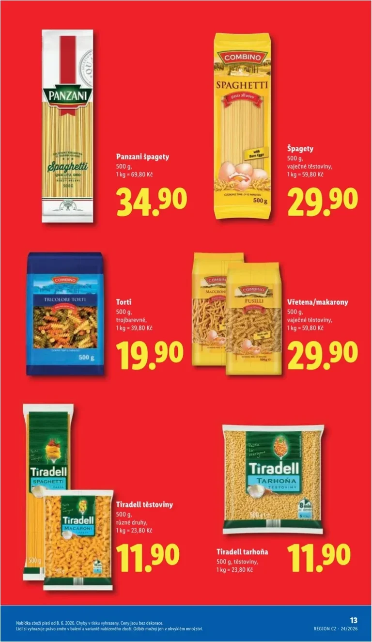Nejnovější Lidl – Další ceny v klidu leták platný od 08.06.2026 ⭐ - strana 13
