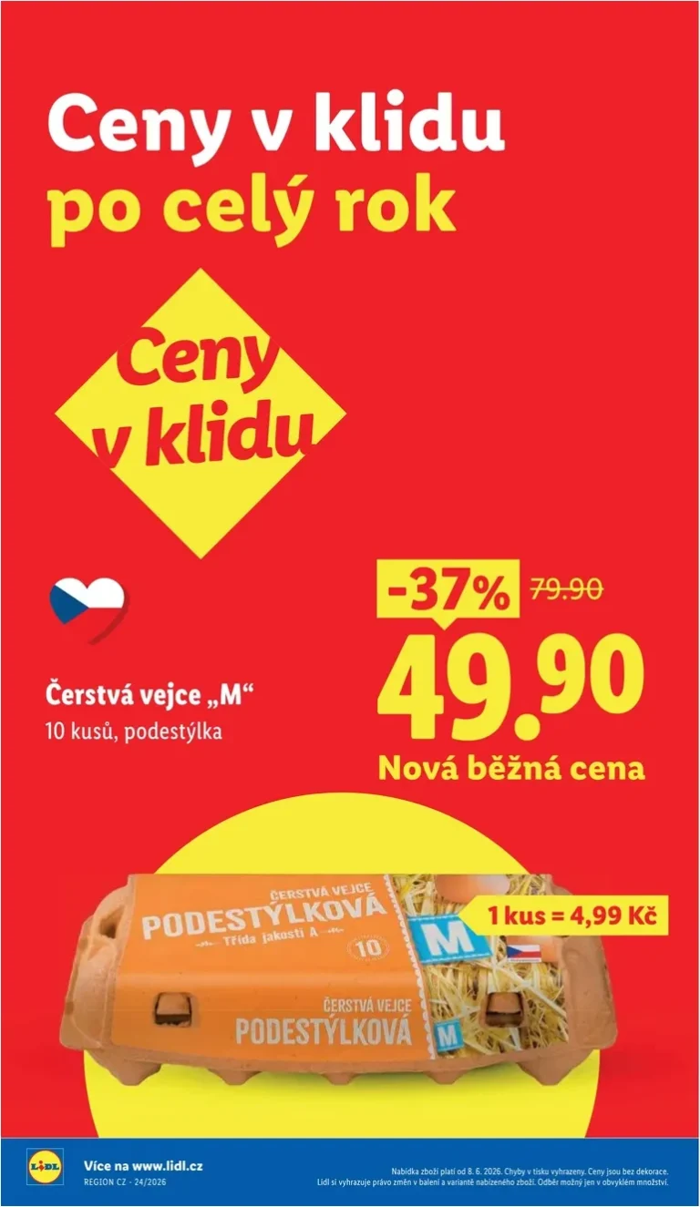 Nejnovější Lidl – Další ceny v klidu leták platný od 08.06.2026 ⭐ - strana 18
