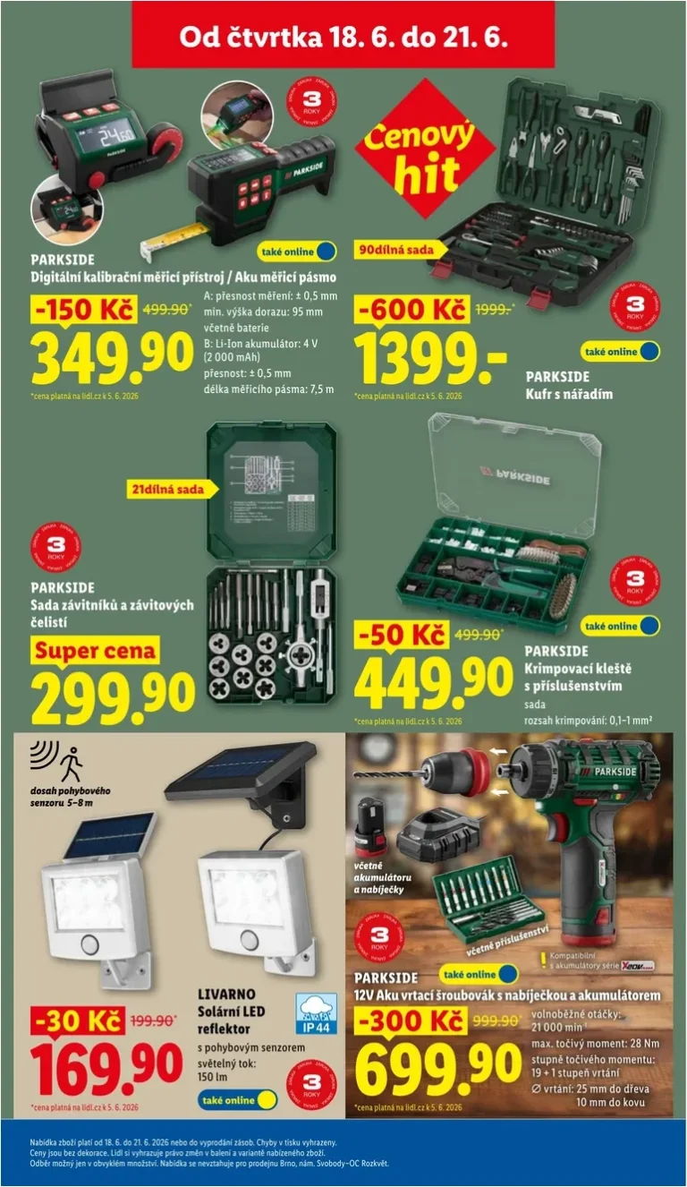 Nejnovější Lidl – Spotřební zboží leták platný od 15.06.2026 ⭐ - strana 21