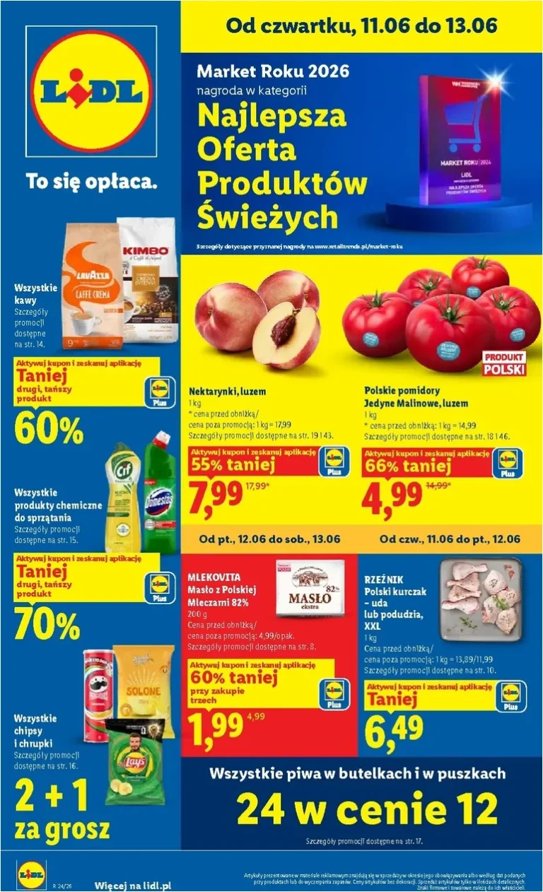 Akční leták Lidl Polsko platný od 11.06.2026 - strana 1