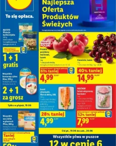 Akční leták Lidl Polsko platný od 18.06.2026