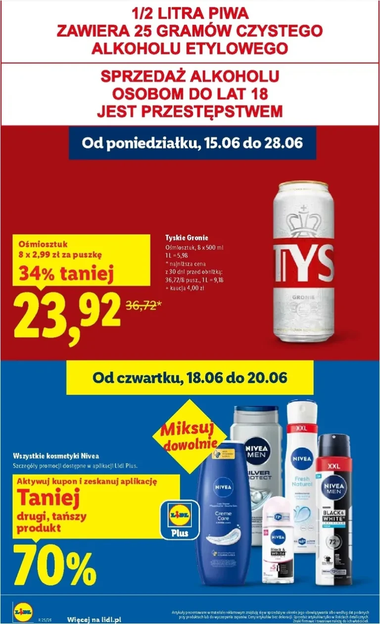 Akční leták Lidl Polsko platný od 18.06.2026 - strana 18