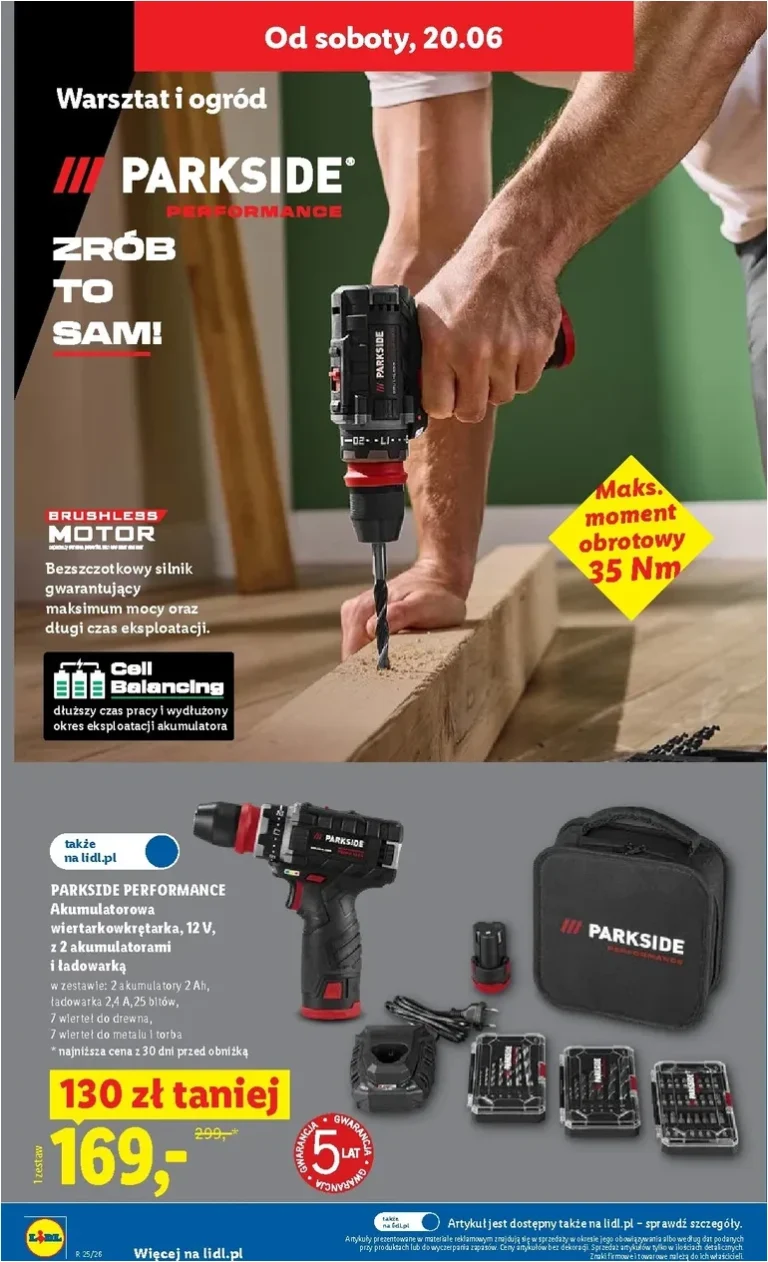 Akční leták Lidl Polsko platný od 18.06.2026 - strana 34