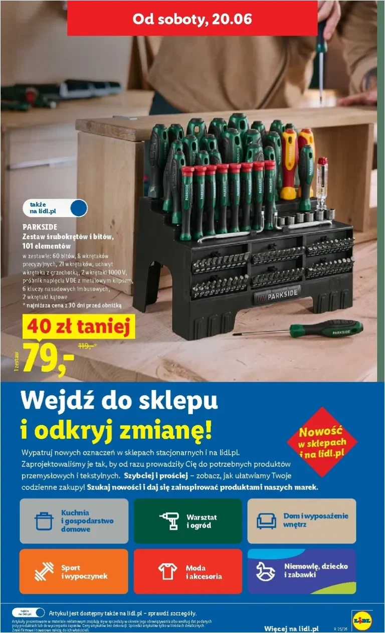 Akční leták Lidl Polsko platný od 18.06.2026 - strana 35