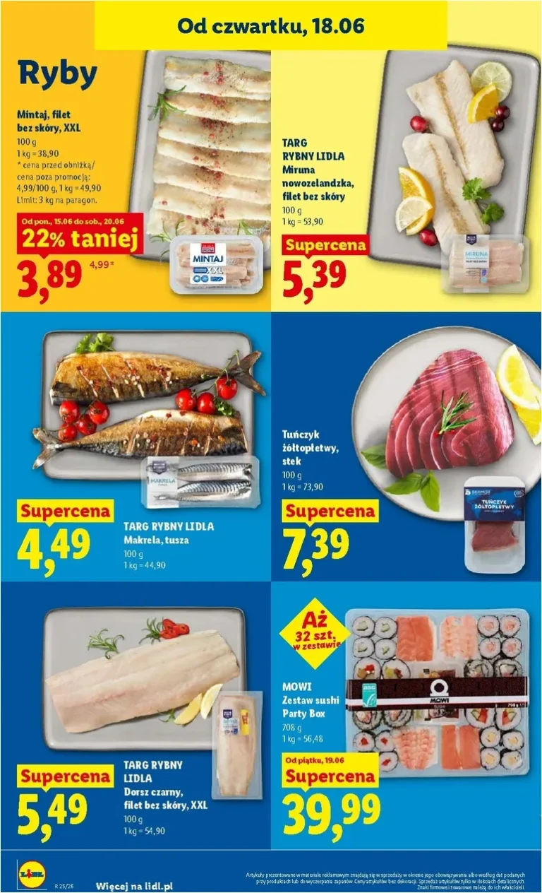 Akční leták Lidl Polsko platný od 18.06.2026 - strana 54