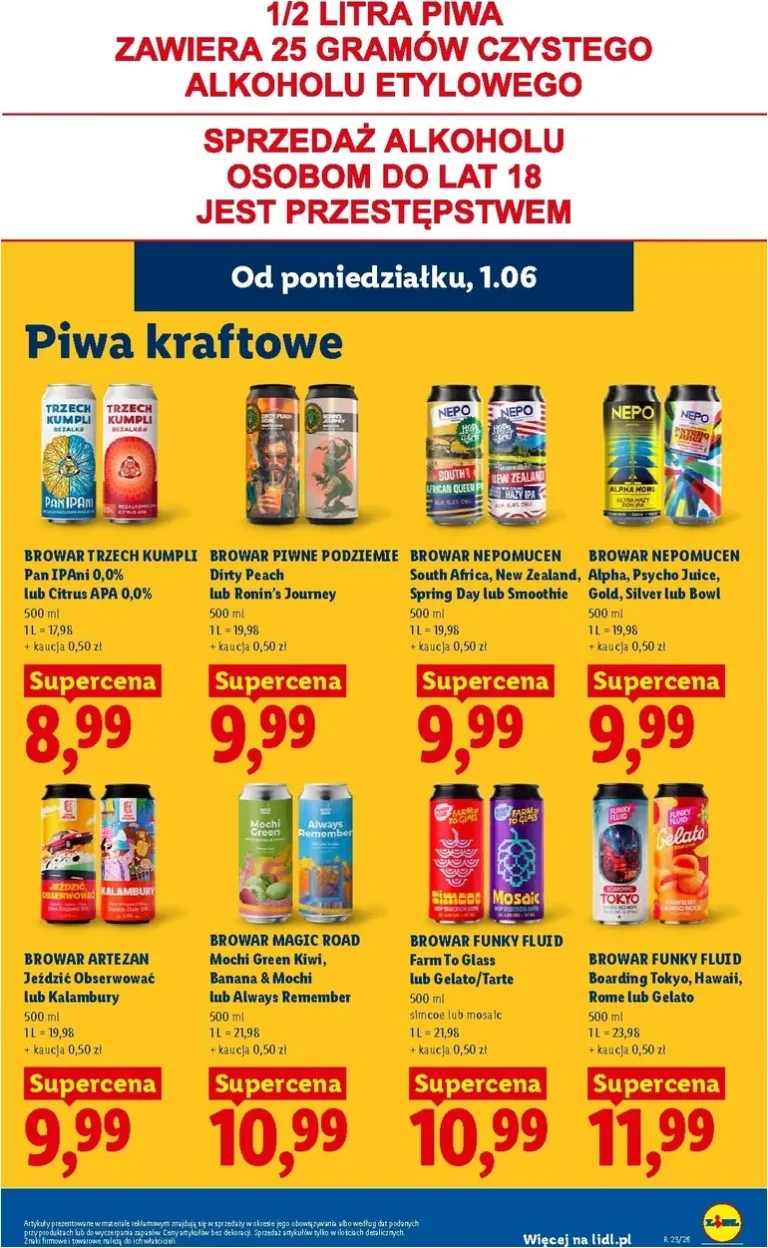 Akční leták Lidl Polsko platný od 01.06.2026 - strana 91
