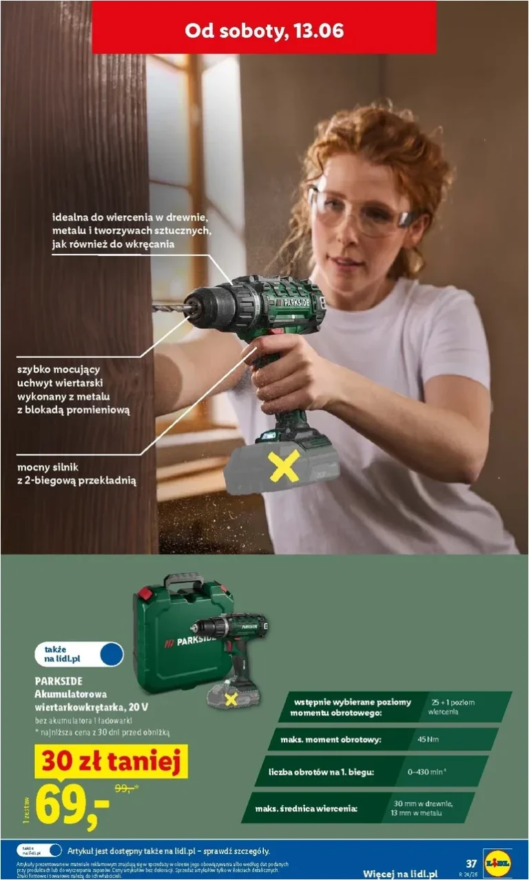 Nejnovější Lidl Polsko – Katalog Okazji leták platný od 08.06.2026 ⭐ - strana 43