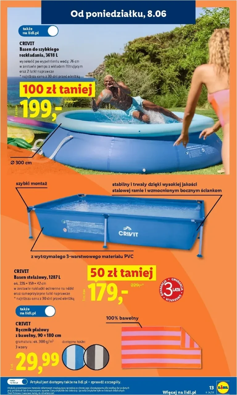 Nejnovější Lidl Polsko – Katalog Okazji leták platný od 08.06.2026 ⭐ - strana 13