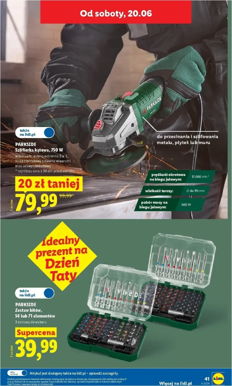 Nejnovější Lidl Polsko – Katalog Okazji leták platný od 15.06.2026 ⭐ - strana 47