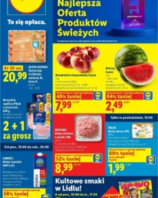 Nejnovější Lidl Polsko – Gazetka ważna od 15.06 do 17.06 leták platný od 15.06.2026 ⭐